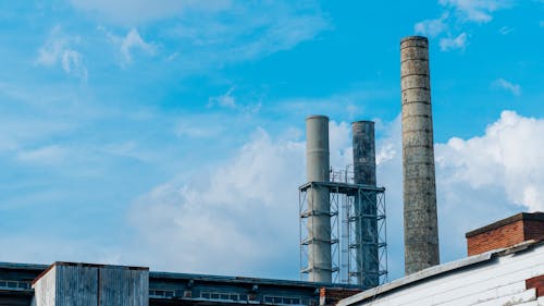 Architectuurfotografie Van Een Industriële Installatie