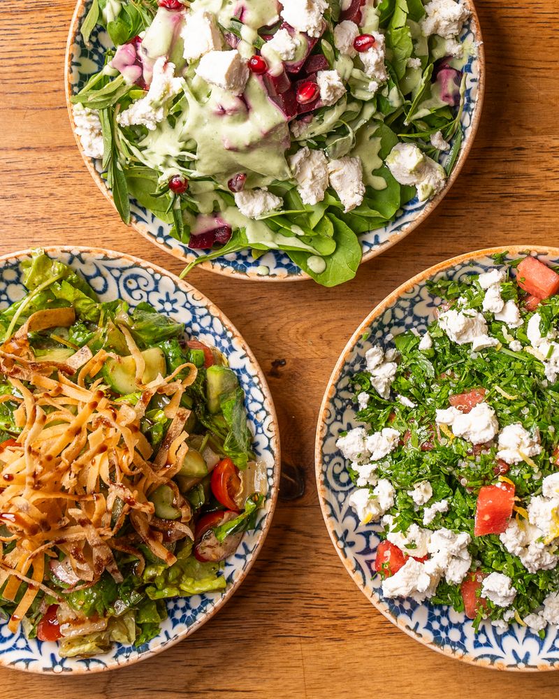 Trio Salad from PIZZA & STEAK MASTER in Philadelphia