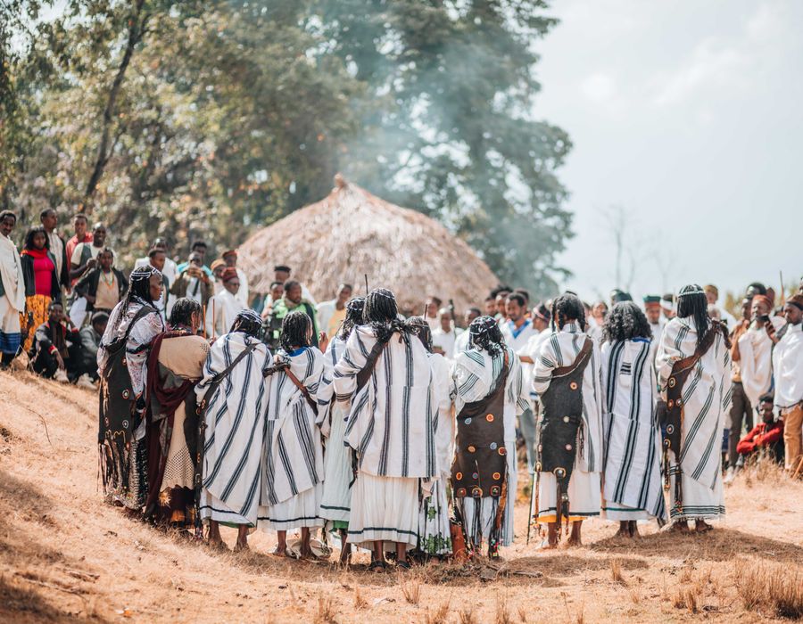 African cultural ceremony