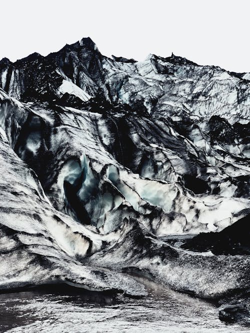View of a Melting Glacier