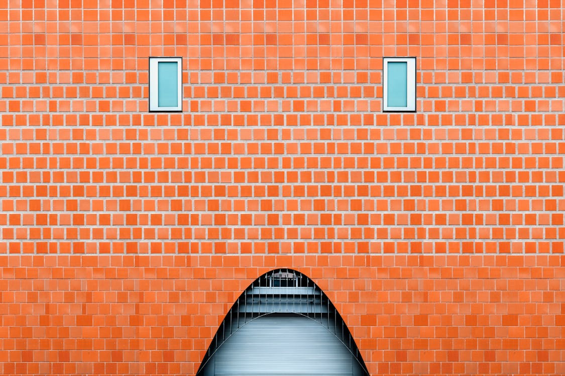 橙色墙