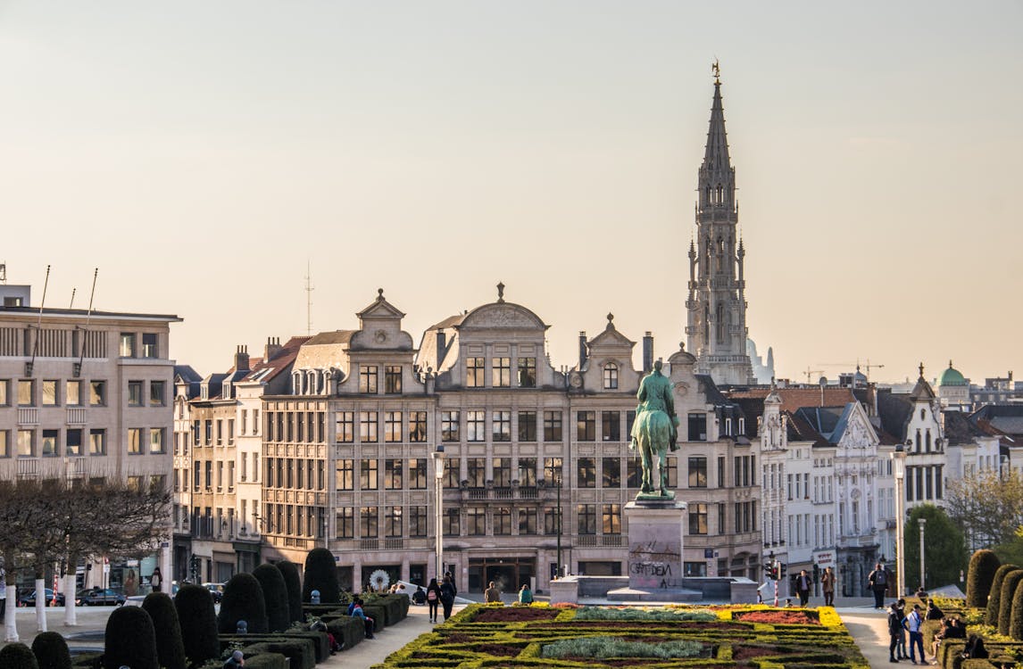 Belçika, belediye binası, binalar içeren Ücretsiz stok fotoğraf