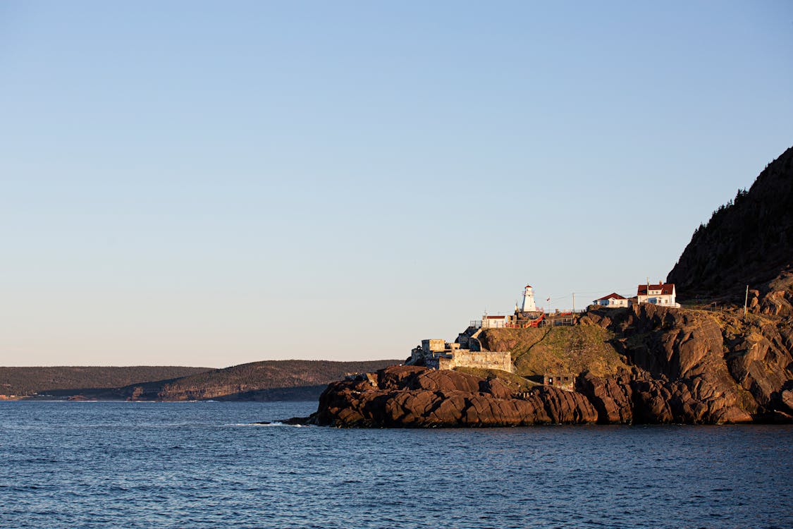 White and Red Lighthouse