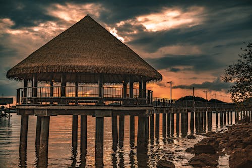 Free stock photo of beautiful sunset, indonesia, sunset