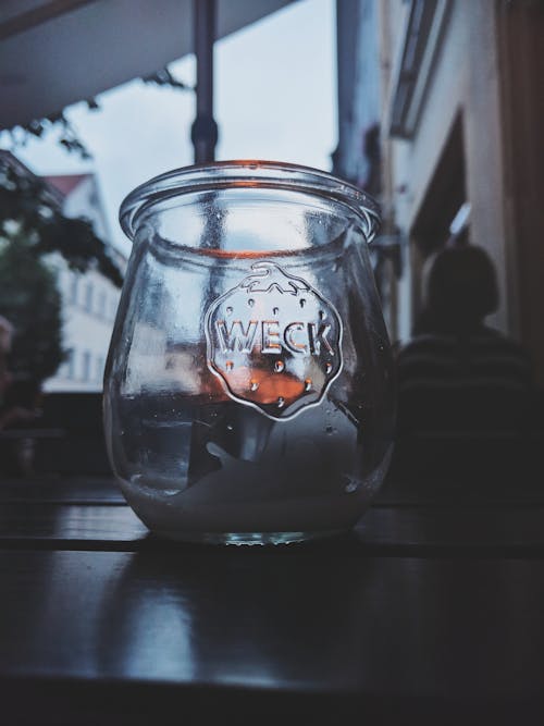 Clear Glass Jar