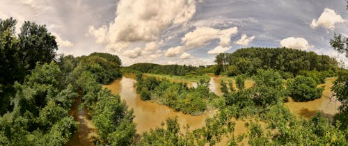 Gratis stockfoto met antenne, drone beeldmateriaal, overstroming