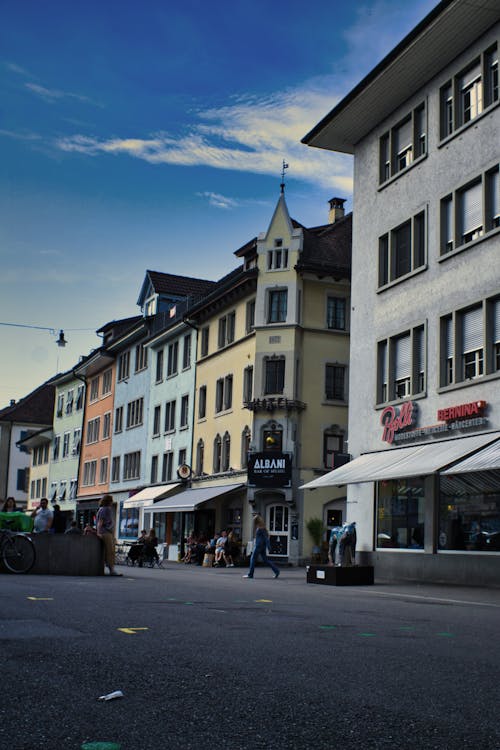 Imagine de stoc gratuită din centru vechi, Elveția, localitate