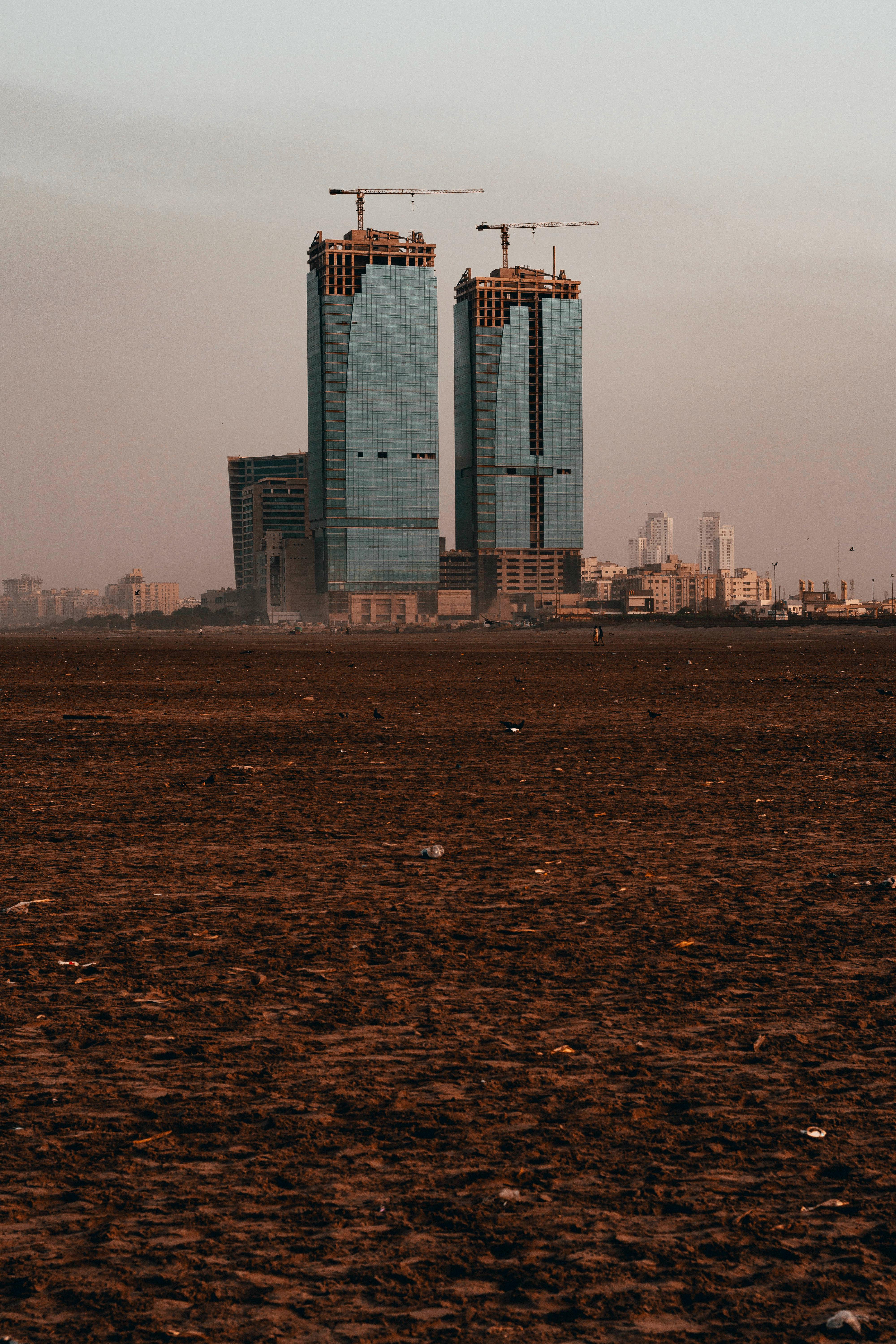 Blue High-rise Building \u00b7 Free Stock Photo