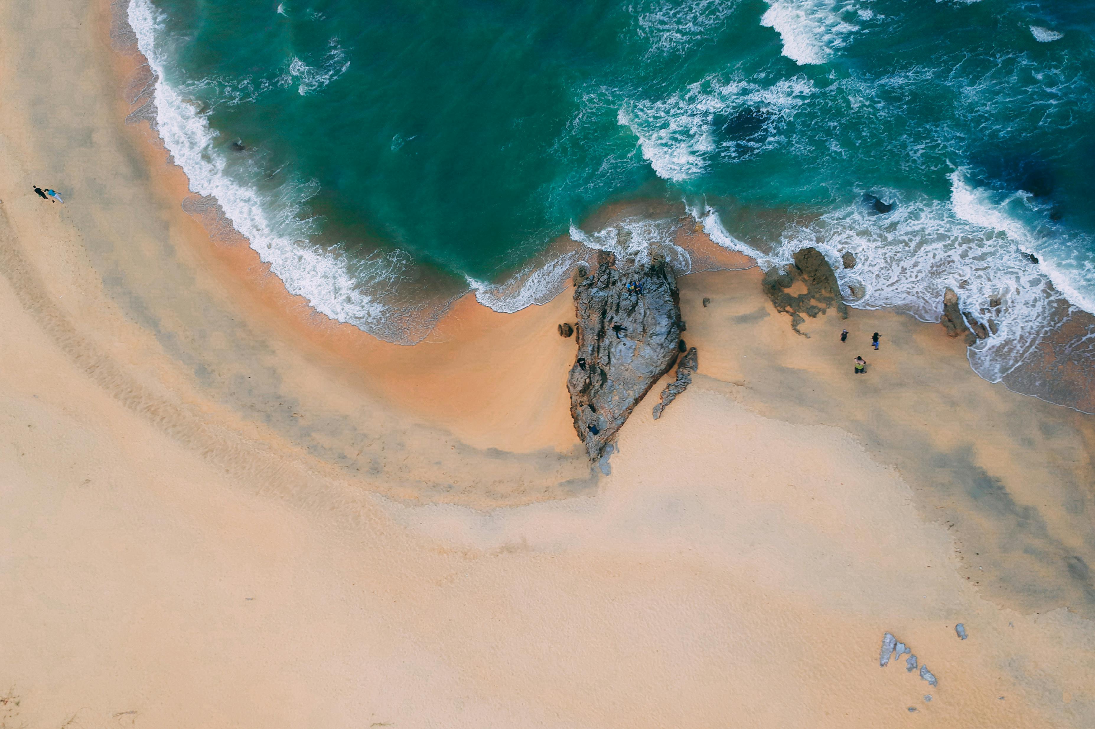 Aerial Photo Of Seashore · Free Stock Photo