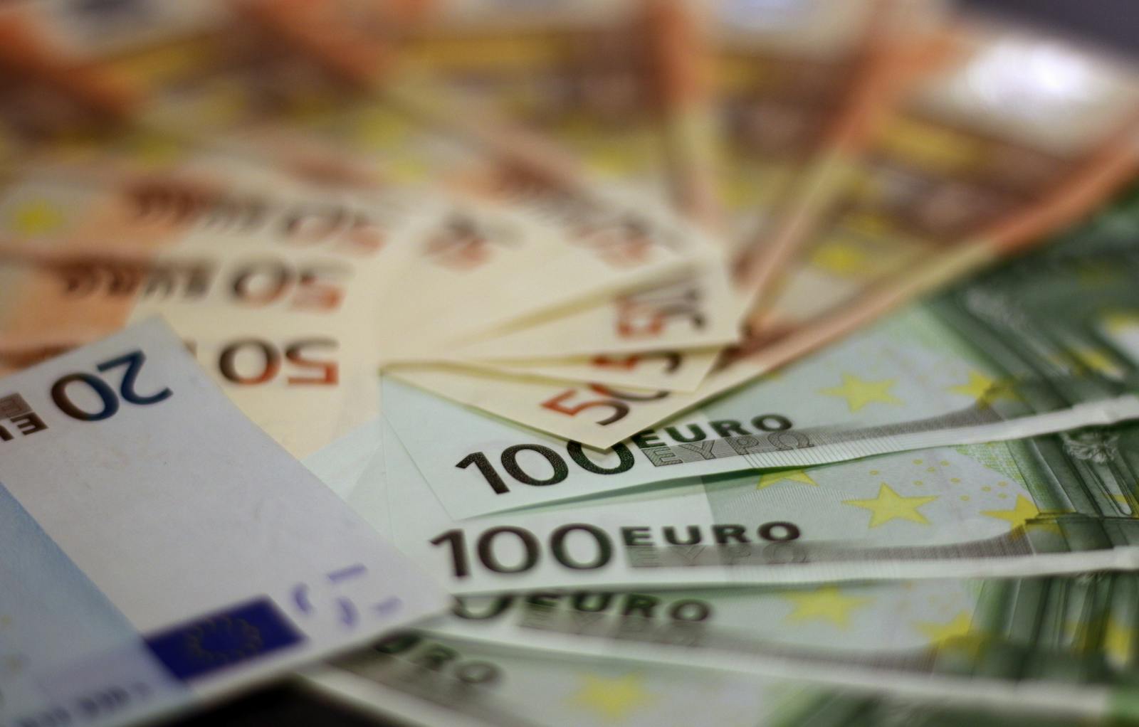 Des billets d'euro