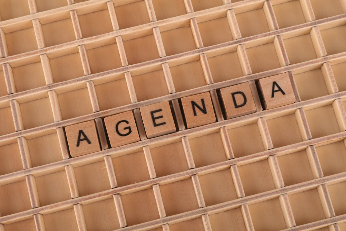 Free stock photo of agenda