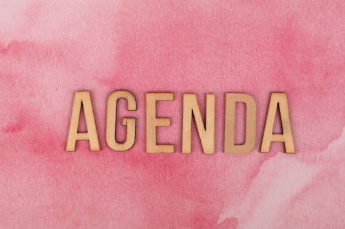 Free stock photo of agenda