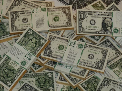 Free 1 Us Dollar Banknotes Stock Photo