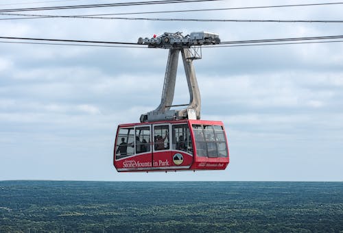 Gratis lagerfoto af aerial tram, bjerg, bjerg kabelbane