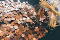 Copper-colored Coin Lot
