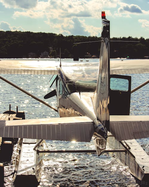 Foto De Avião Com Foco Raso