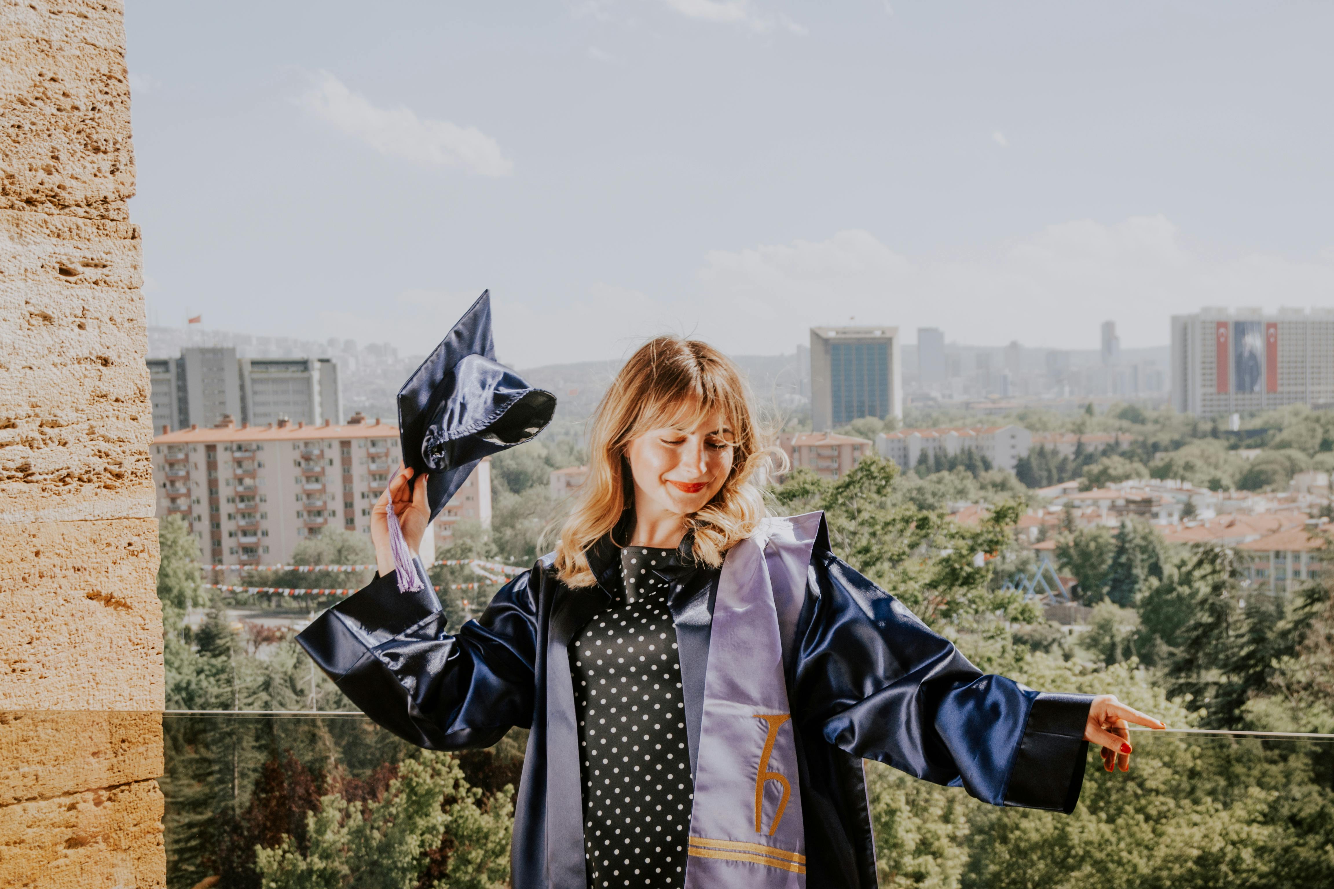 Sophia Crimmins graduates from interdisciplinary professional studies program with three certificates — Photo by Ömer Derinya