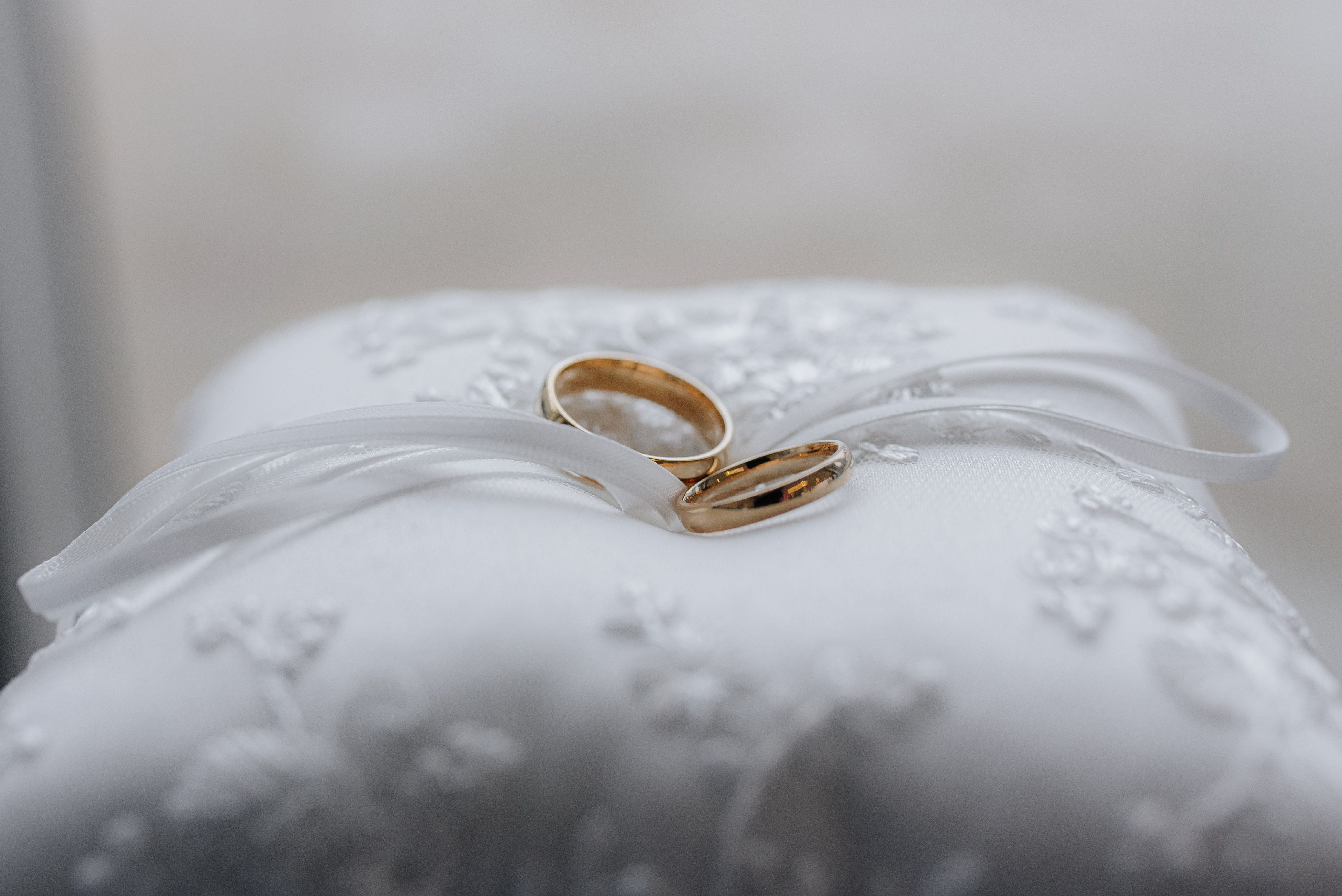 Wedding band on pillow - marriage therapy for infidelity