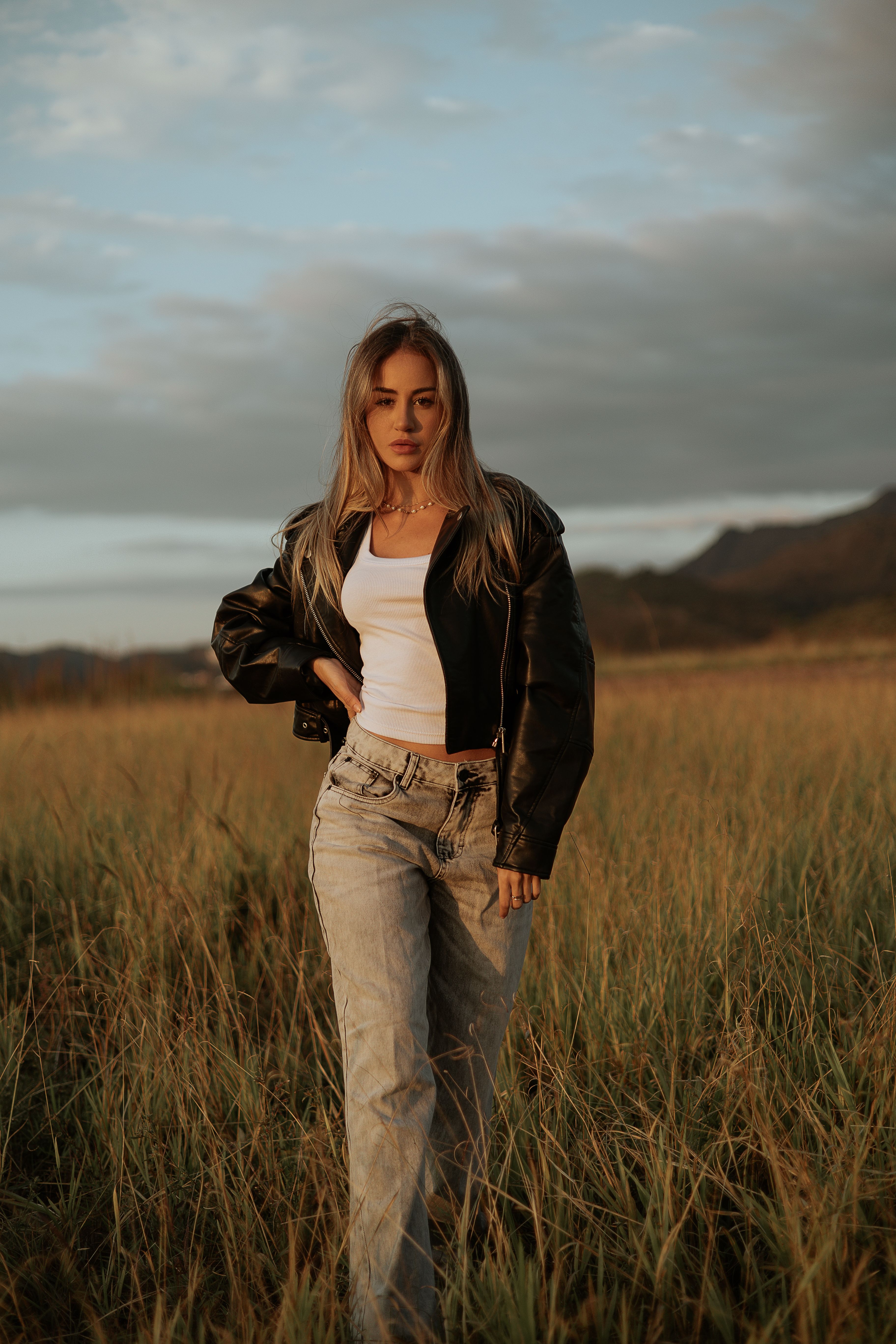Woman Standing In the Field · Free Stock Photo