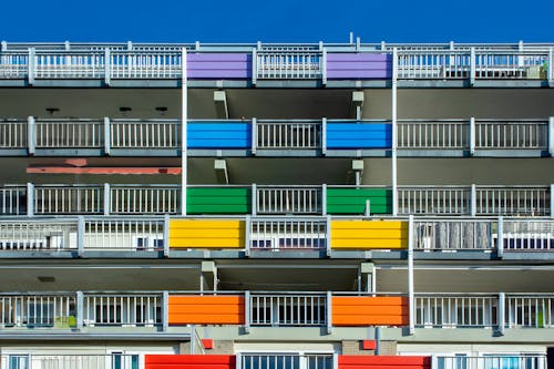 Immagine gratuita di appartamento, architettura, balcone