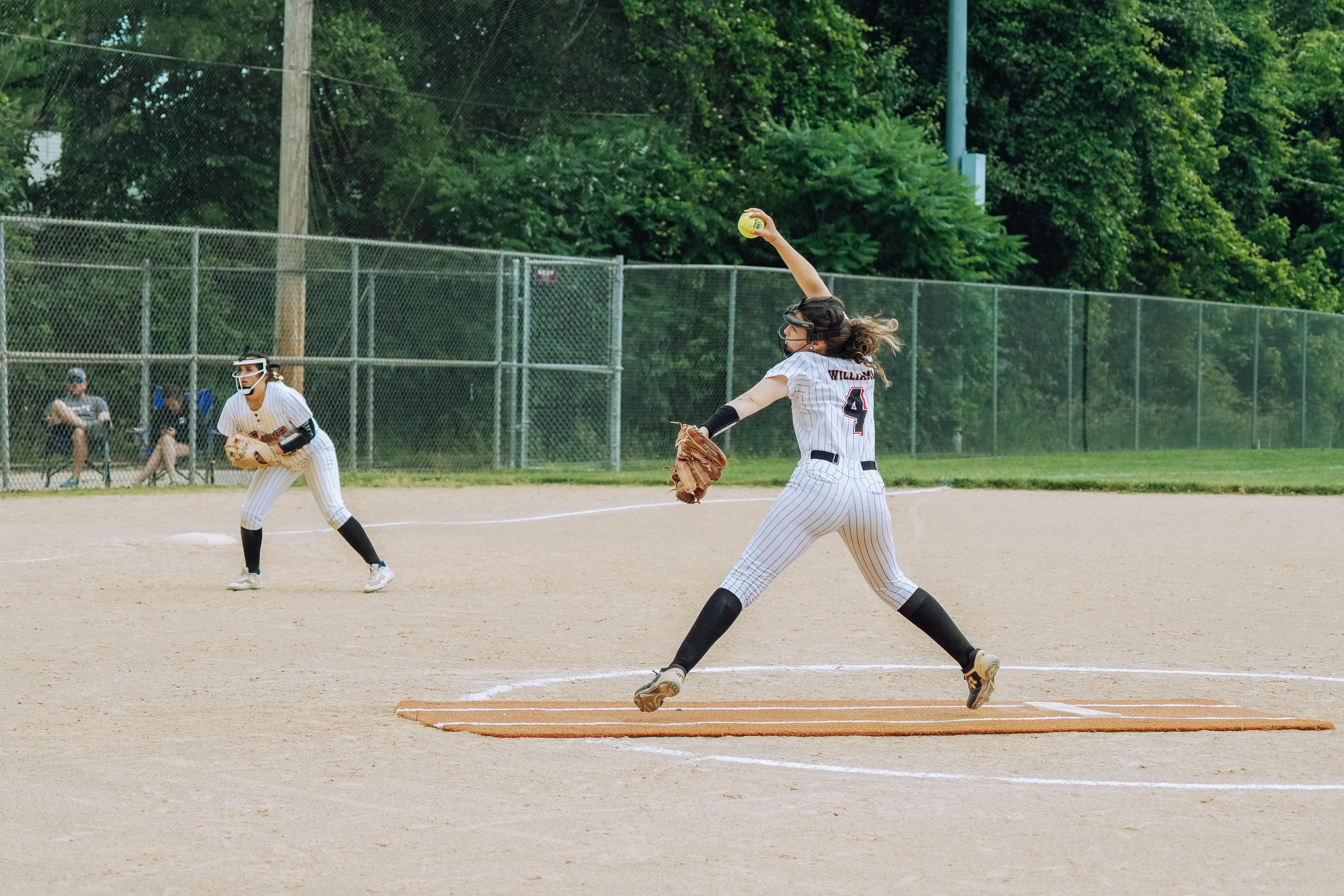 people playing baseball