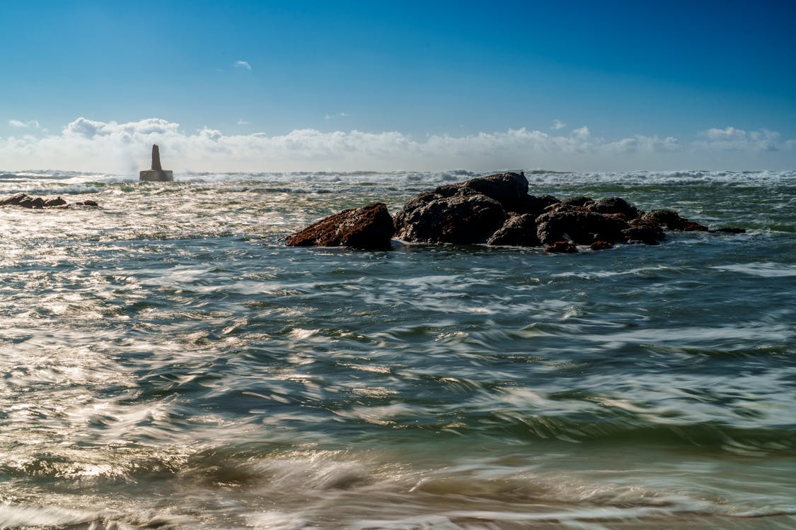 Foto profissional grátis de água, alvorecer, areia