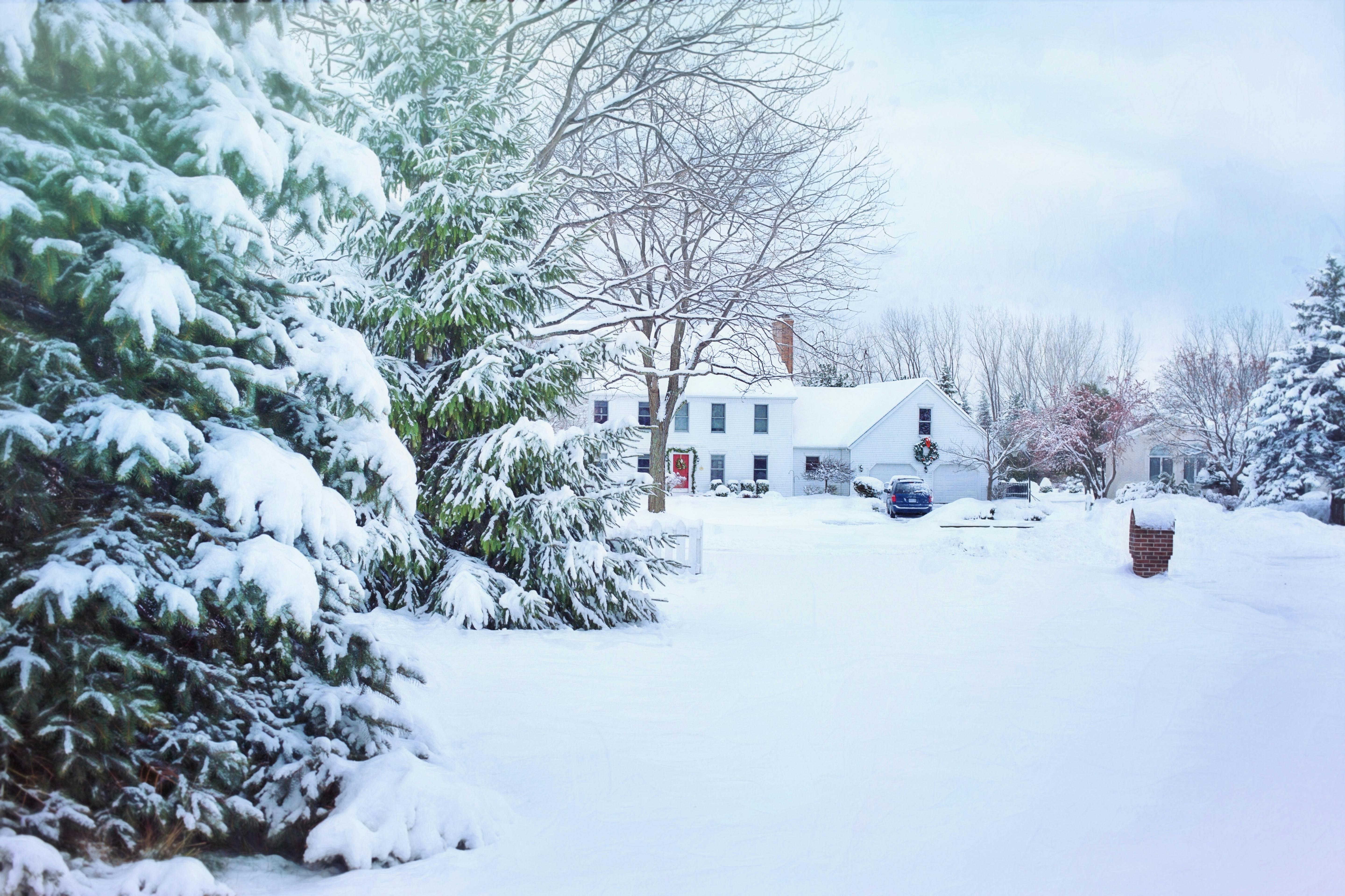 Snow background store images