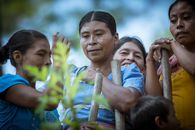 A group of women outdoors in Jocotán, highlighting rural life and community spirit.