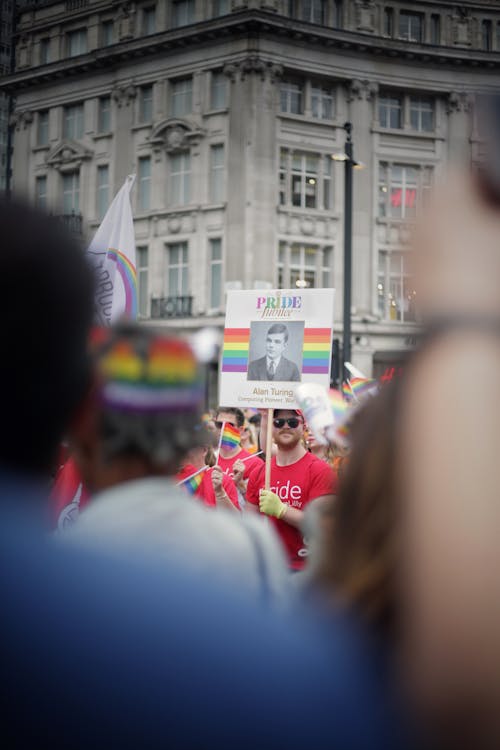 Δωρεάν στοκ φωτογραφιών με Gay Pride, αλάν Τούρινγκ, αλάν τουρινγκ υπερηφάνεια