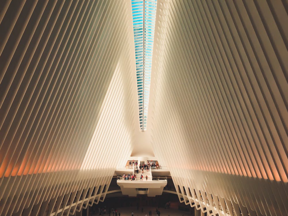 People Inside Building View