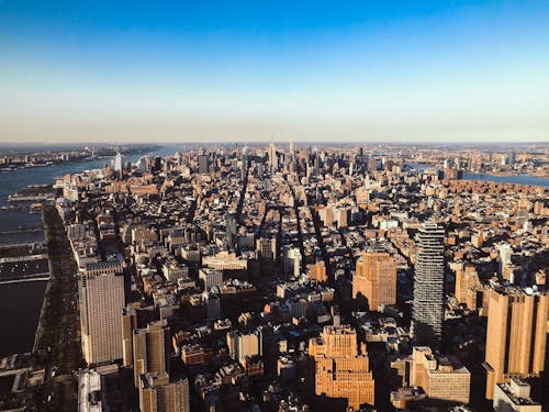 Clear Sky over New York