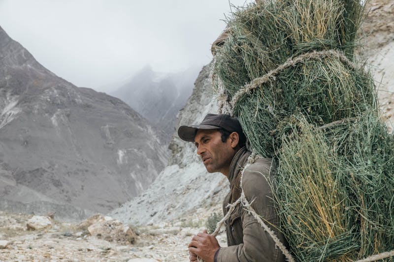 Winter relief distribution in Pakistan's northern regions