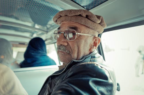 Photo Of Man Wearing Eyeglasses