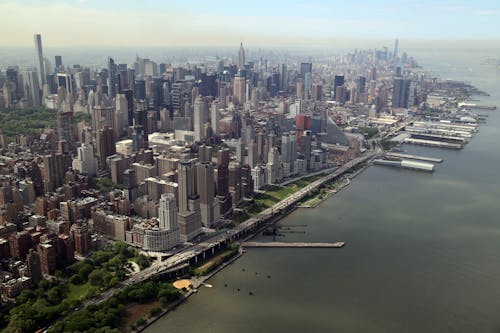 Fotografia Aérea Da Paisagem Urbana