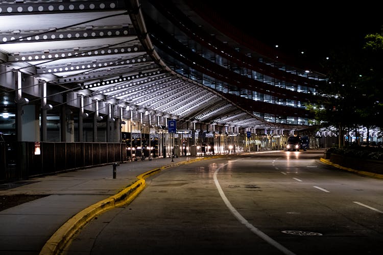 Photo Of O'Hare Airport During Nighttime