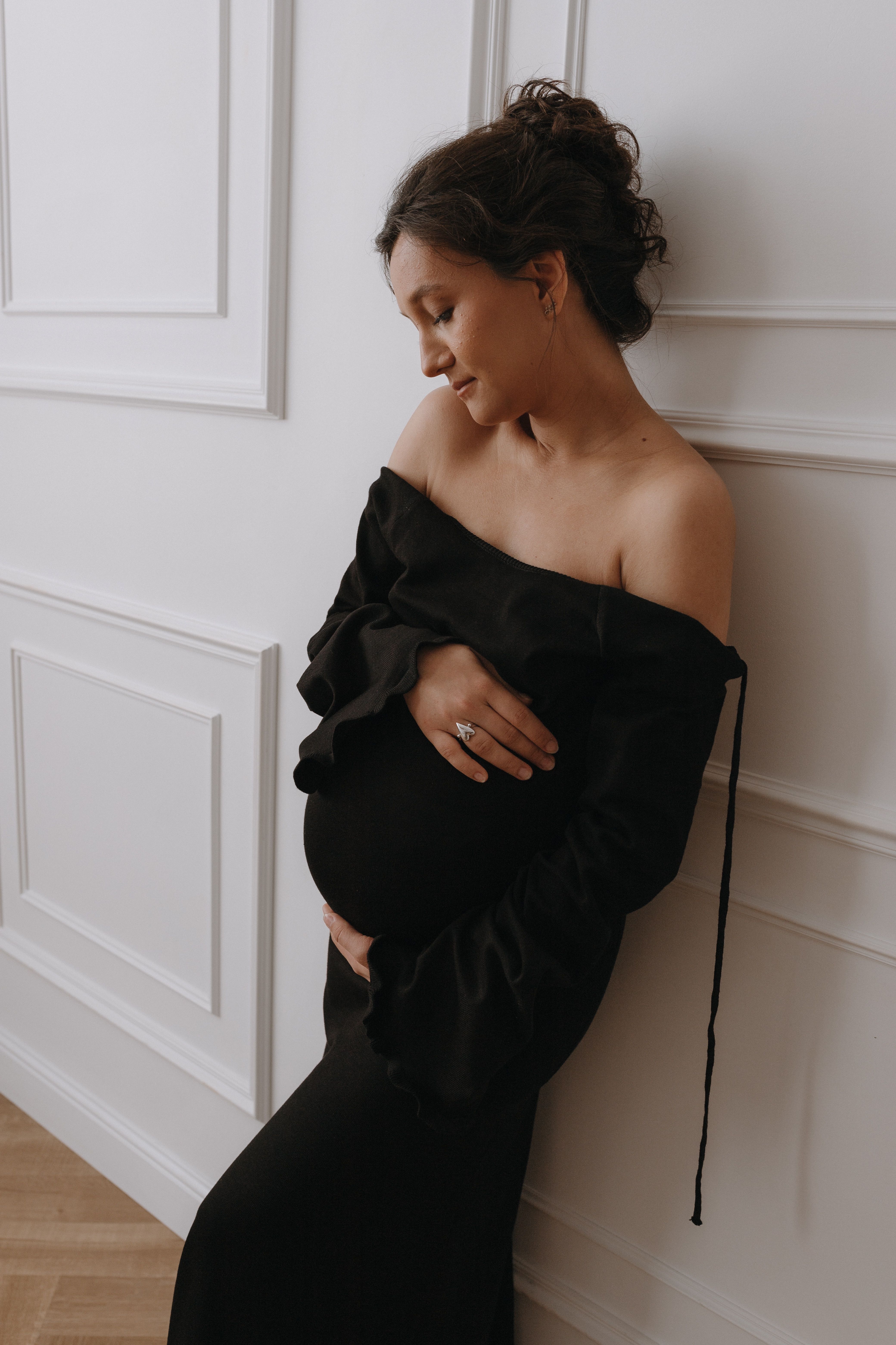 sachin and babi light blue dress Short Sleeve Trailing Maternity Shoot Lace Dress - Shop Maternity Wear  Online main image 1