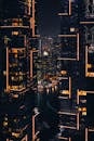 Photo of Buildings during Nighttime