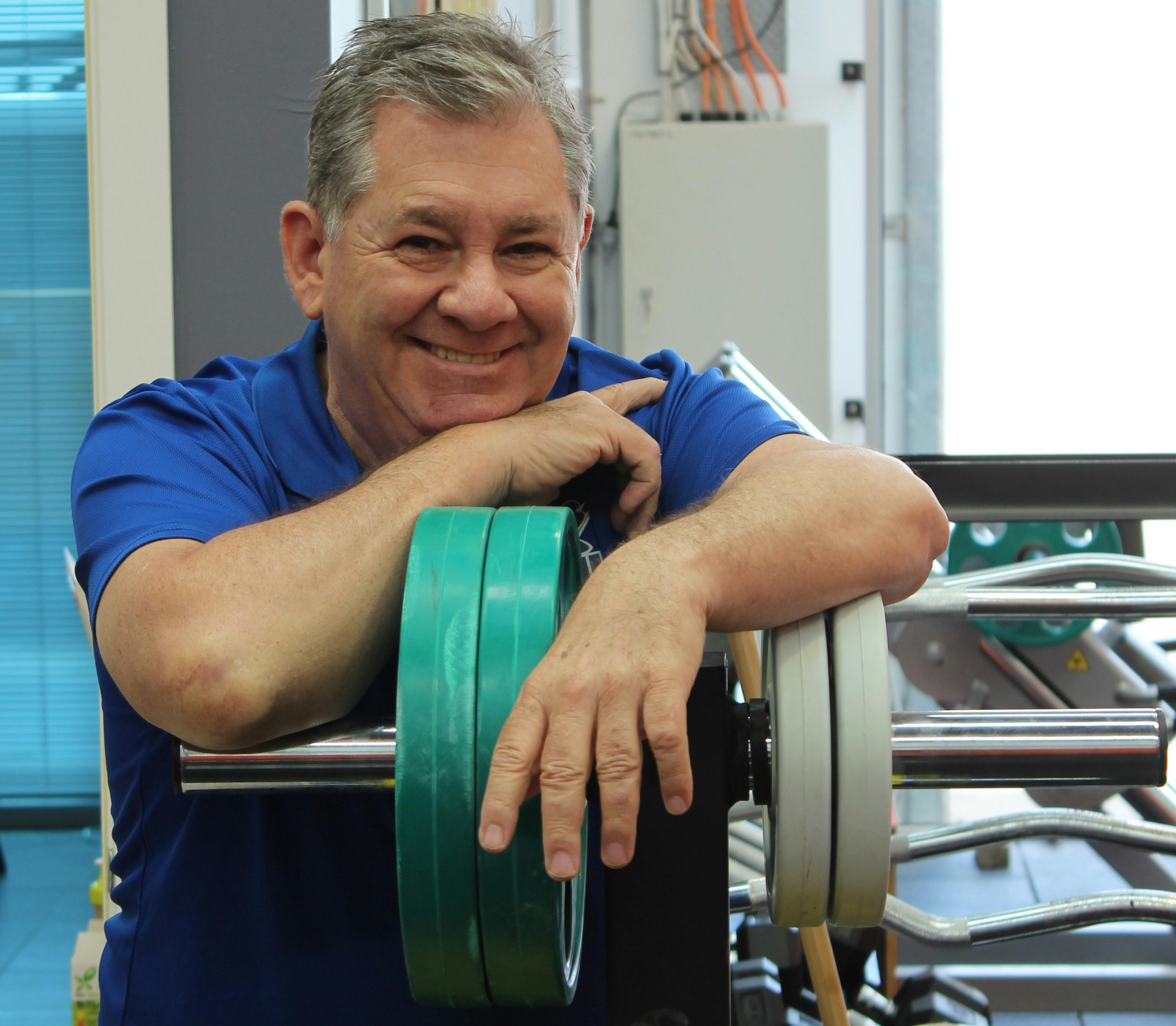 fitness, gym, old man