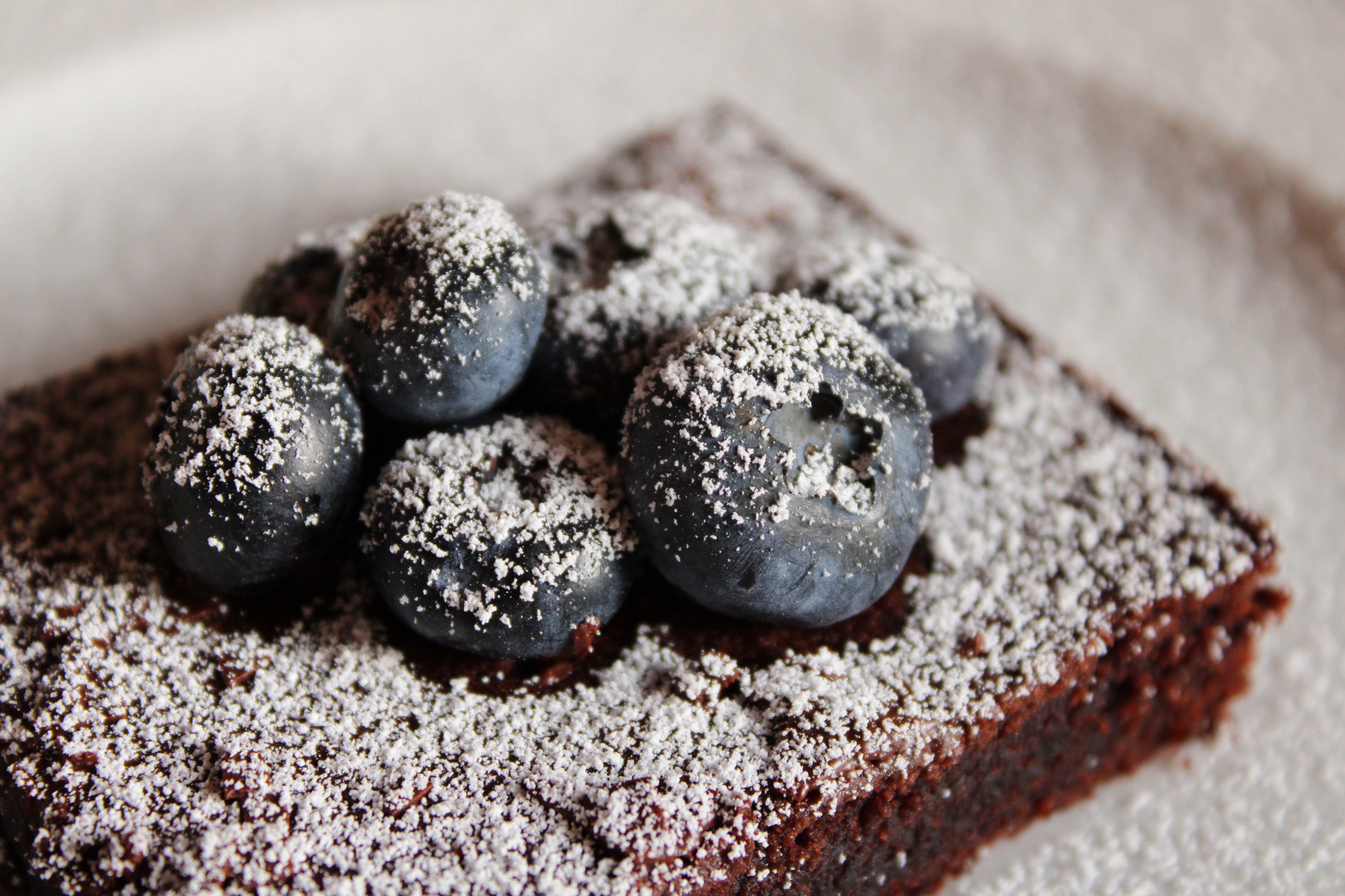Lemon Brownies with a Chocolate Ganache