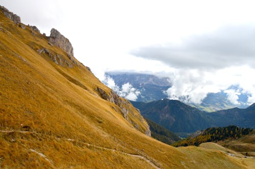 Dağın Panoramik Fotoğrafı