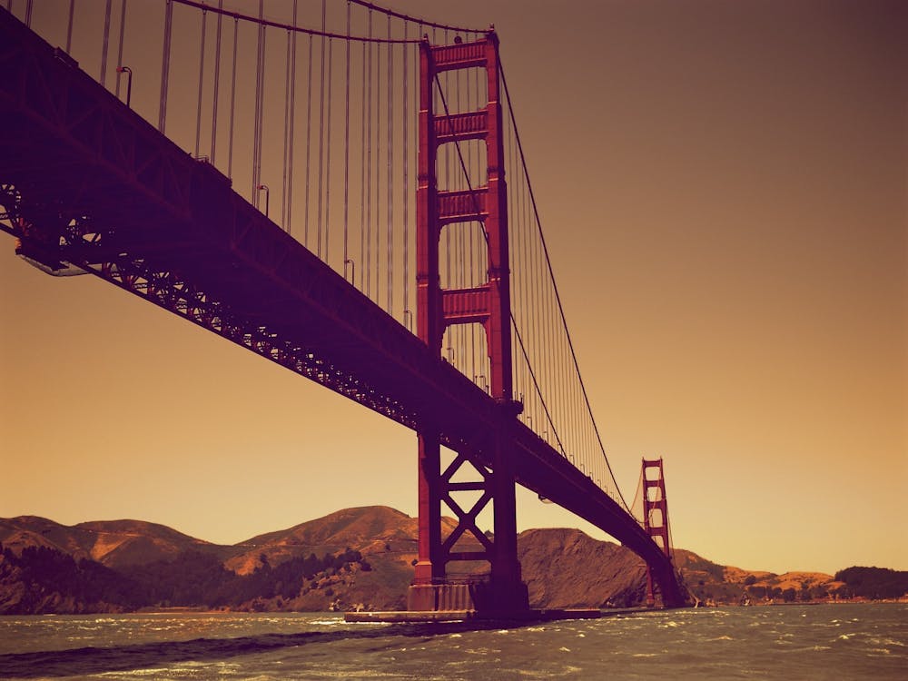 Gratis Wallpaper Jembatan Golden Gate Foto Stok