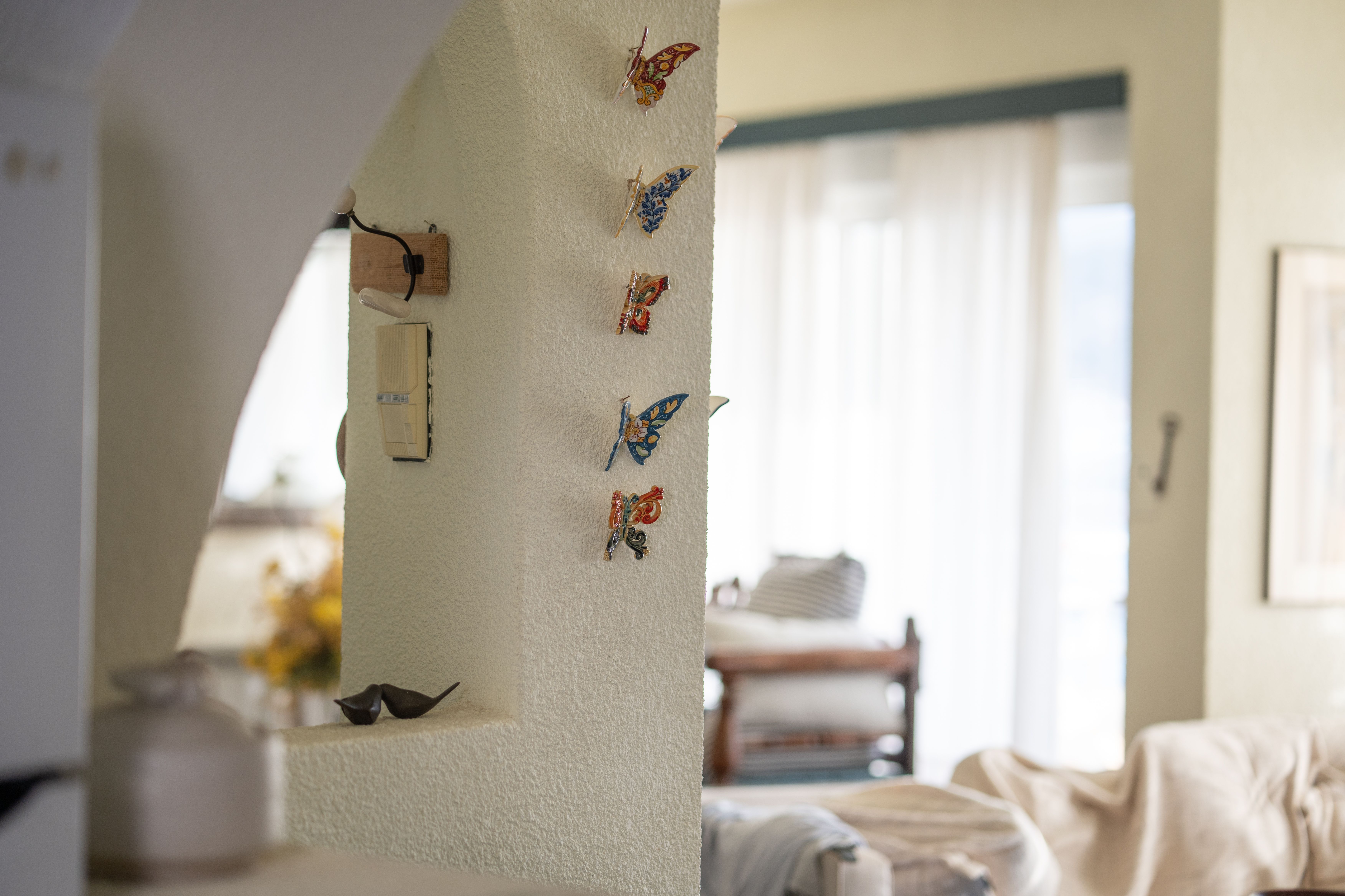 Painters and Decorators — careful masking before painting begins