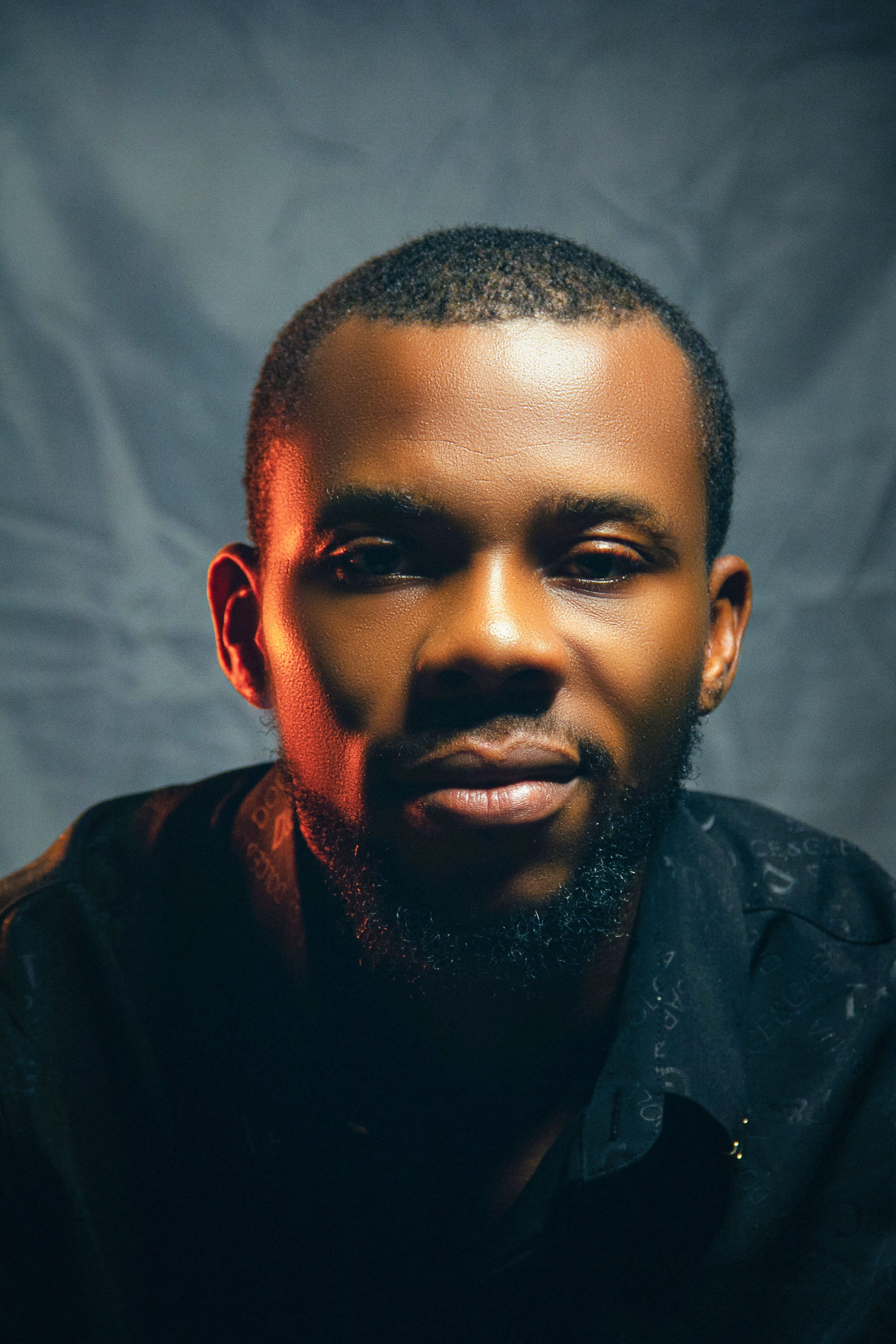 Bearded Man in Black Shirt · Free Stock Photo