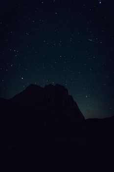 Eleganter Himmel & Nacht – Anime-Stil Hintergrundbild