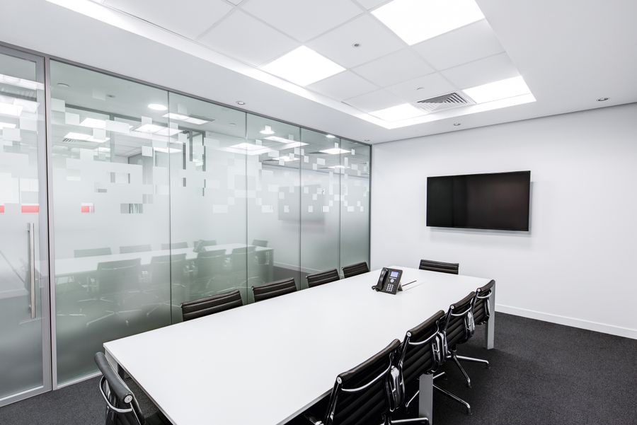 Spotless conference room