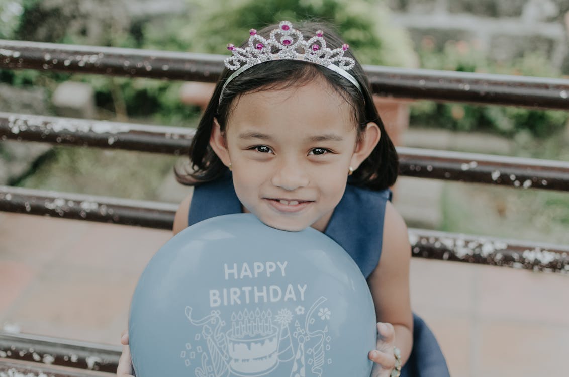 Portrait Photography of a Girl Wearing a Tiara