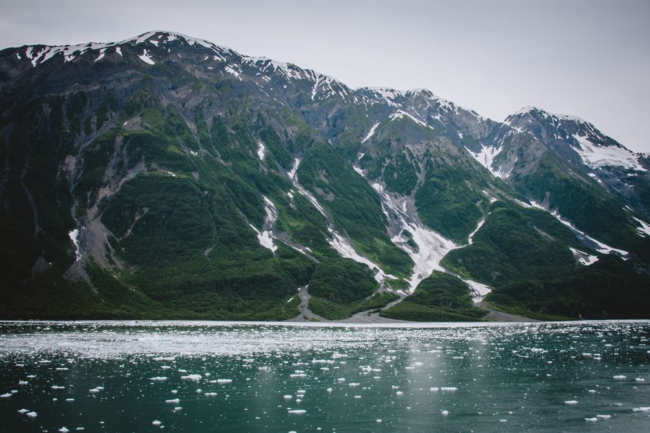 Alaska helicopter tour aerial view