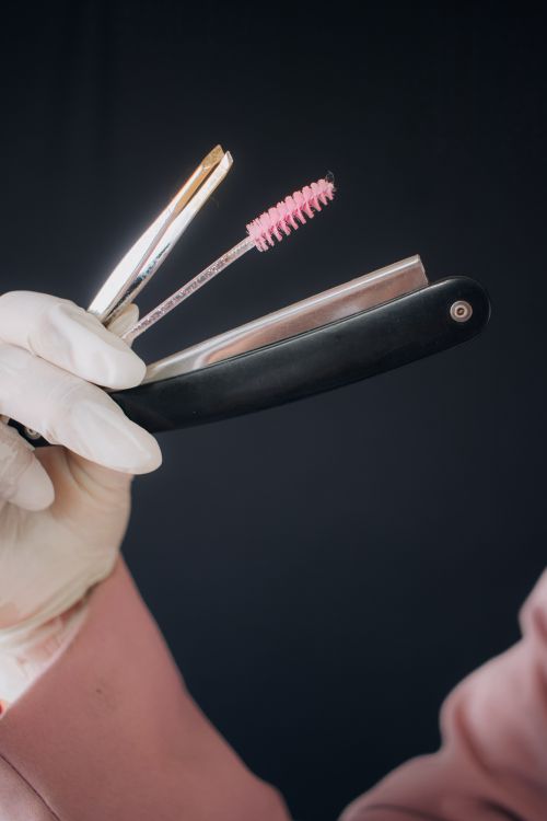 Woman Holding Hygienic Equipment · Free Stock Photo
