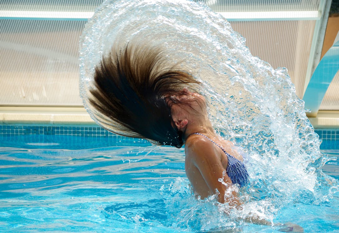 Woman in Pool