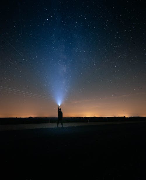 Foto d'estoc gratuïta de a l'aire lliure, alba, astronomia